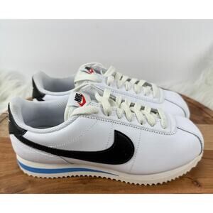 WMNS NIKE CORTEZ WHITE-BLACK-LIGHT PHOTO BLUE-SAIL SZ‎ 5.5 DN1791-100